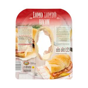 Rosca lomo, bacón y queso emmental Hacendado