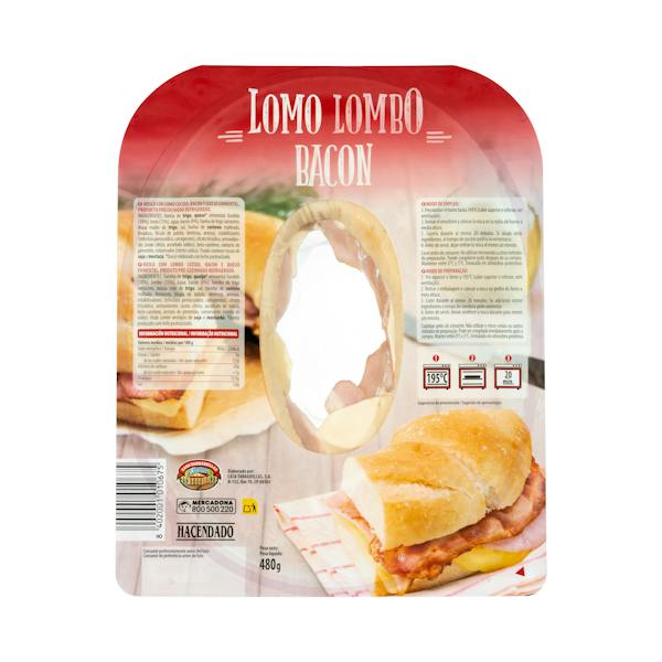 Imagen de Rosca lomo, bacón y queso emmental Hacendado