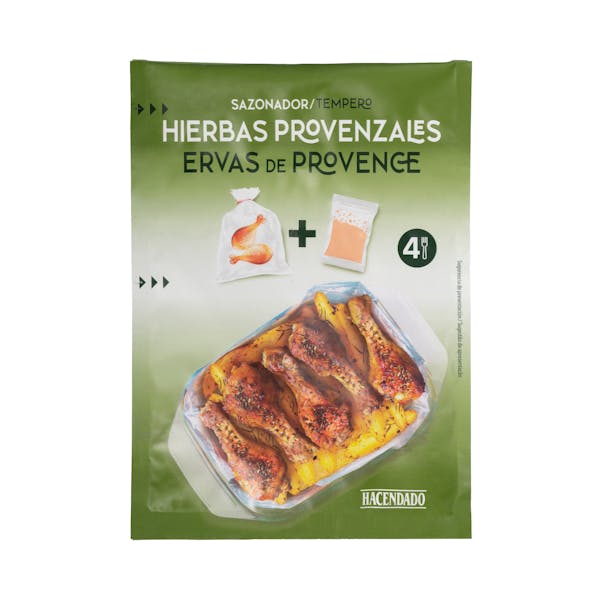 Imagen de Sazonador hierbas provenzales Hacendado para pollo y costillas