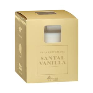 Vela perfumada Santal Vanilla Bosque Verde