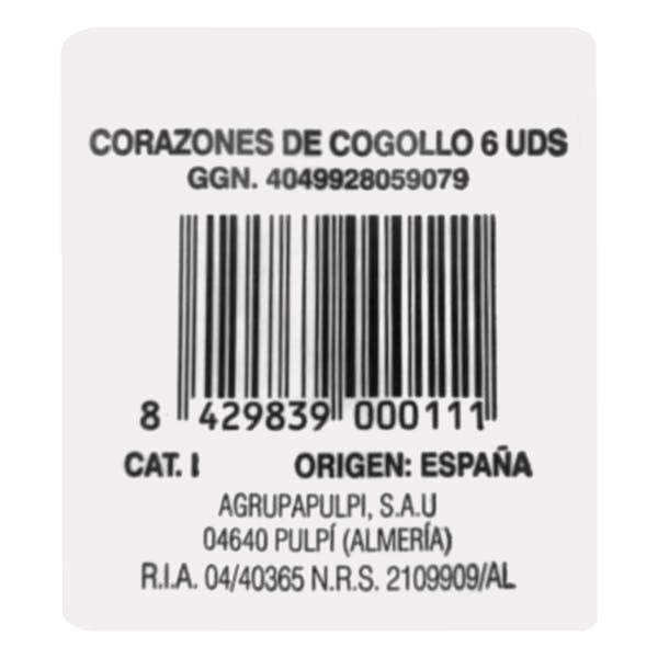Cogollos corazón de lechuga