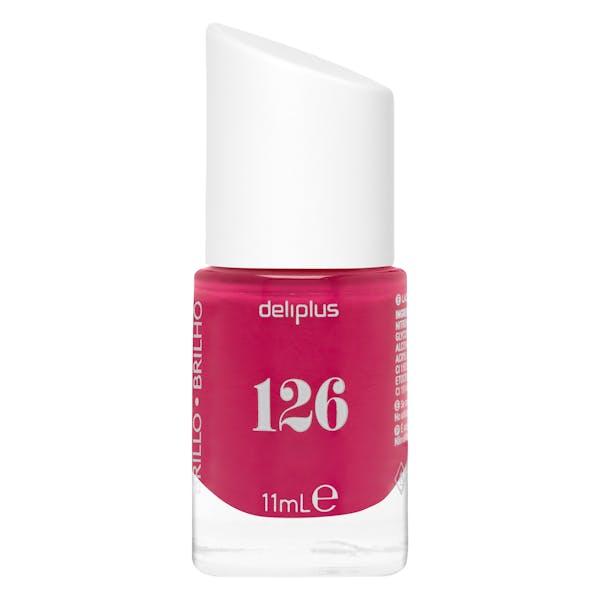 Laca de uñas alto brillo Deliplus 126 magenta