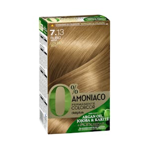 Coloración permanente 0% amoníaco 7.13 rubio beige Colorcor