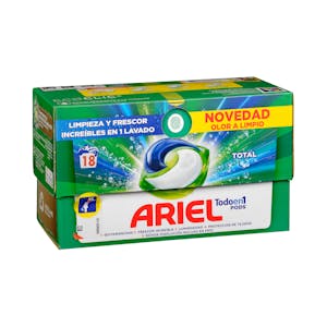 Detergente ropa todo en 1 Ariel Pods en cápsulas