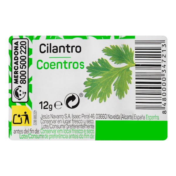 Cilantro Hacendado