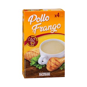 Sopa instantánea de pollo deshidratada Hacendado