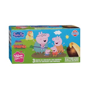 Chocolate surprise egg with picture Hacendado