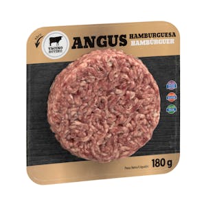 Hamburguesa de vacuno angus