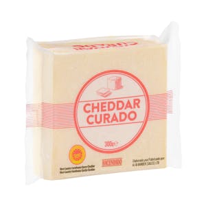 Queso curado cheddar Hacendado