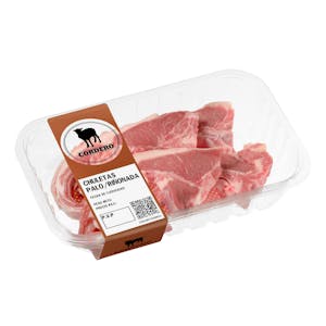 Chuletas de cordero palo y riñonada