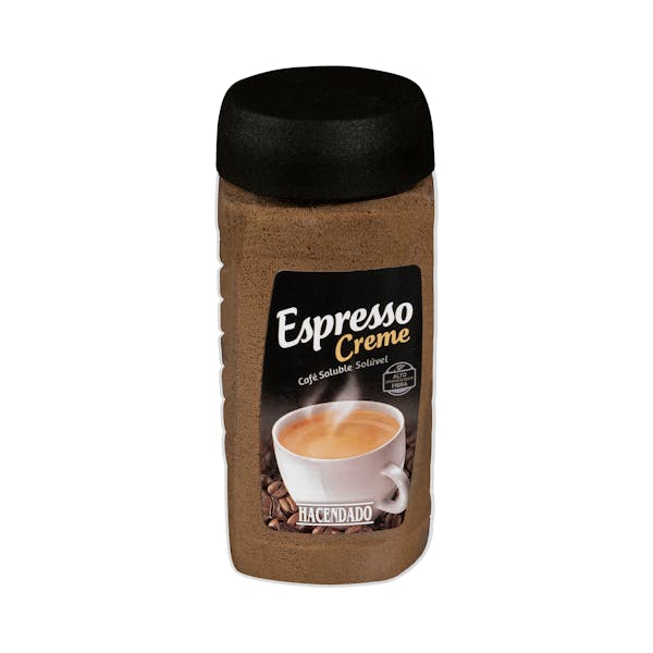 Café soluble espresso crema Hacendado Mercadona compra