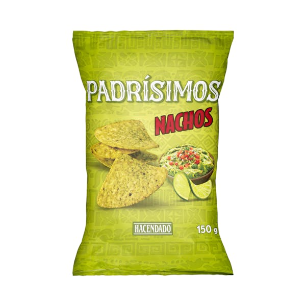 Imagen de Nachos Padrísimos Hacendado sabor guacamole