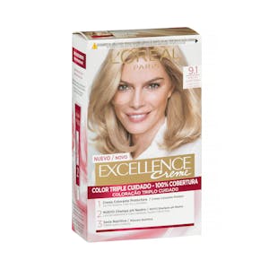 Coloración permanente L'Oréal 9.1 rubio claro claro ceniza