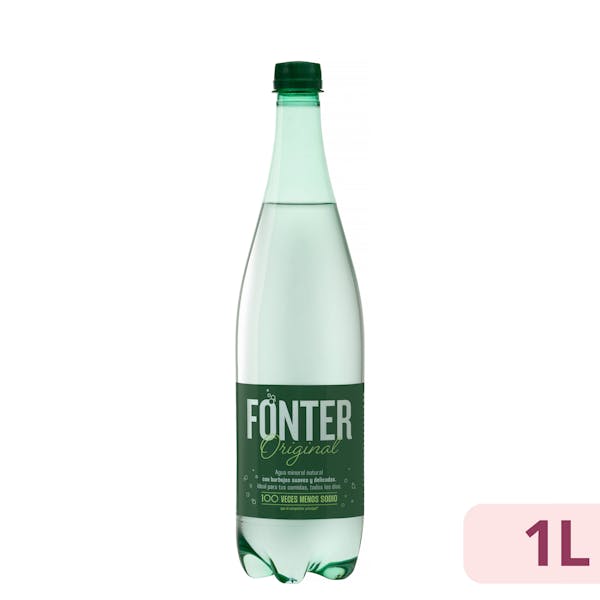 Imagen de Agua mineral con gas grande Fonter
