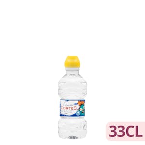 Agua mineral pequeña tapón infantil
