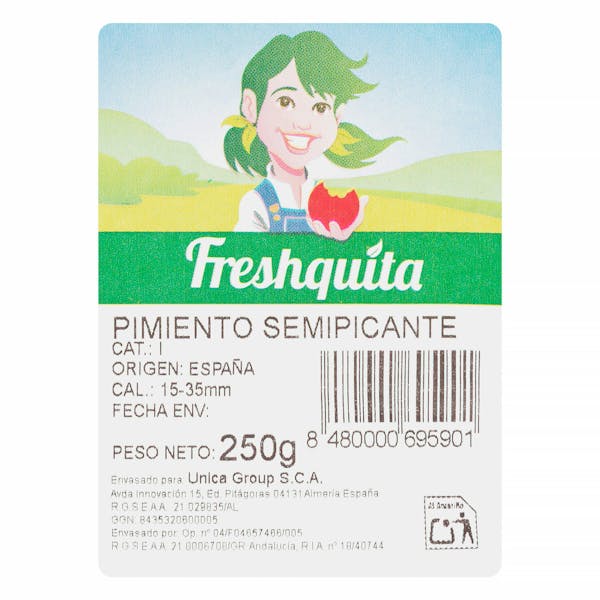 Pimientos semipicantes