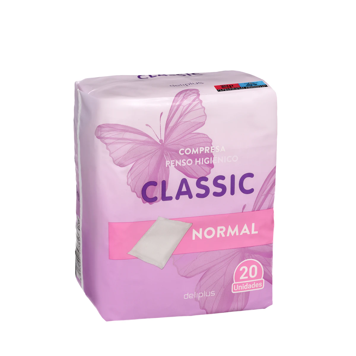 Compresa classic normal Deliplus sin alas – Mercadona – صورة إعلانية للمنتج