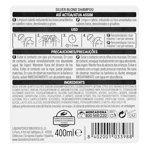 Etiqueta / ingredientes