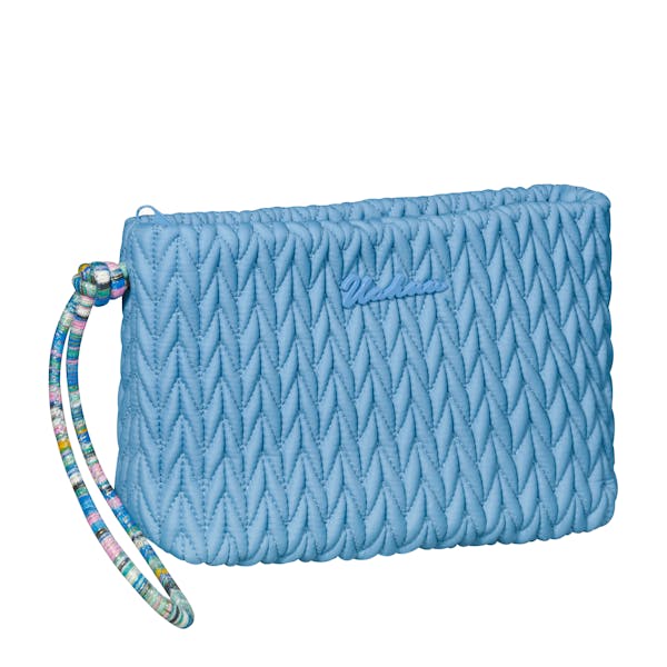 Neceser azul espiga Uahuu mediano con asa