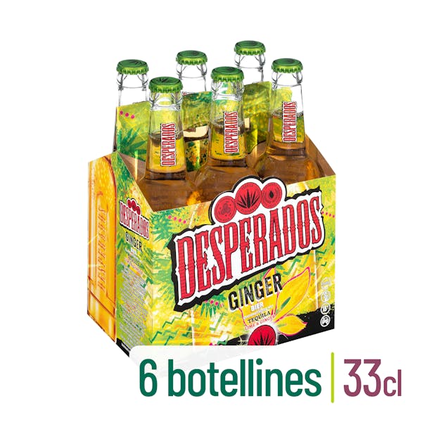 Cerveza con sabor a tequila y ginger Desperados Mercadona compra online