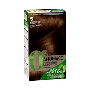 Coloración permanente 5 castaño claro Deliplus 0% amoníaco