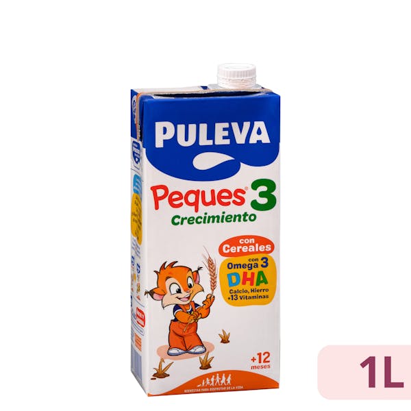 Preparado lácteo con cereales crecimiento Peques 3 Puleva