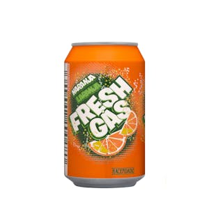 Refresco de naranja Hacendado fresh gas