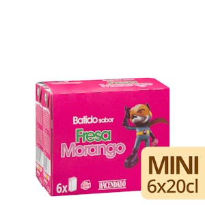 Batido sabor fresa Hacendado
