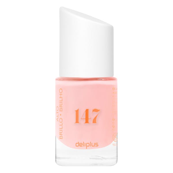 Imagen de Laca de uñas alto brillo Deliplus 147 naranja claro