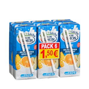 Fruta + leche caribe Don Simón sin azúcares añadidos y zero materia grasa