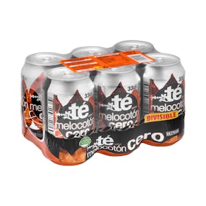 Refresco té sabor melocotón Hacendado cero