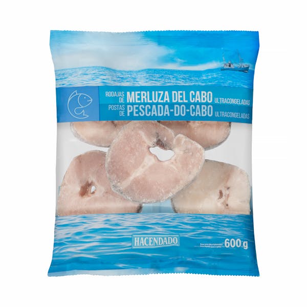 Imagen de Rodajas de merluza del Cabo Hacendado ultracongeladas