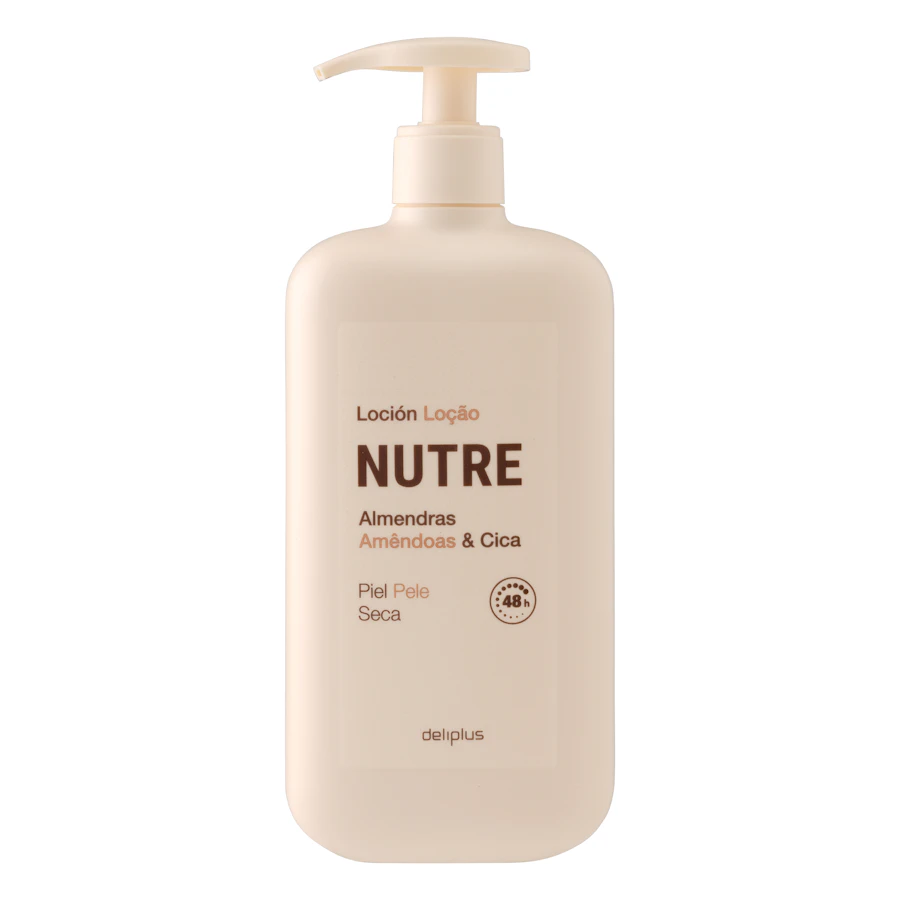 Loción corporal Nutre Deliplus almendras y cica – Mercadona – صورة المنتج