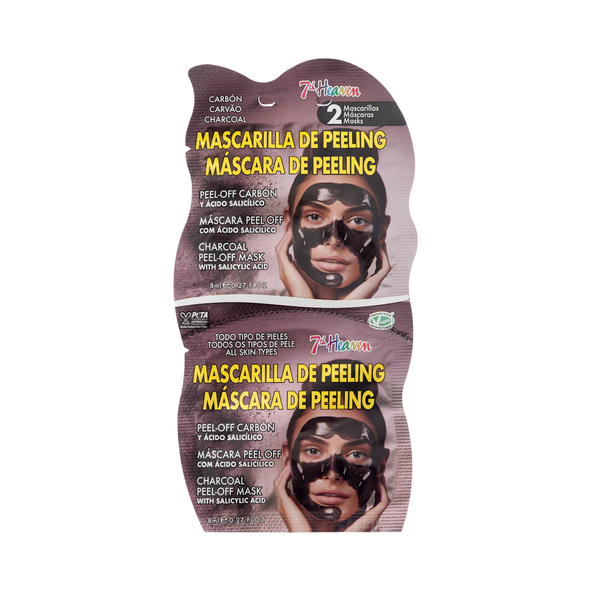 Mascarilla facial peeling carbón Montagne Jeunesse – Mercadona – صورة إعلانية للمنتج