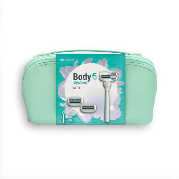Lote mujer depilación Deliplus Body System 6 hojas