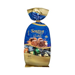 Imagen de Surtido bombones Senzza de chocolate con avellana, fondant, praliné y almendra