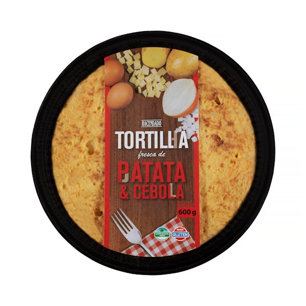 Tortilla de patata con cebolla Hacendado Mercadona compra online