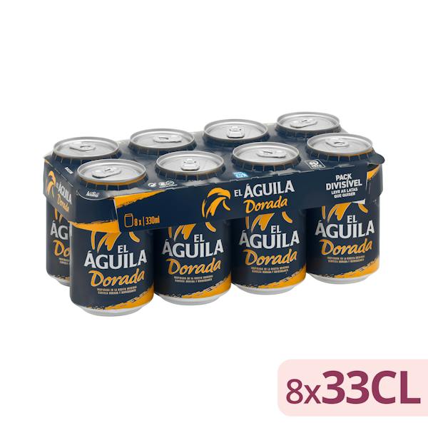 Cerveza El Águila dorada