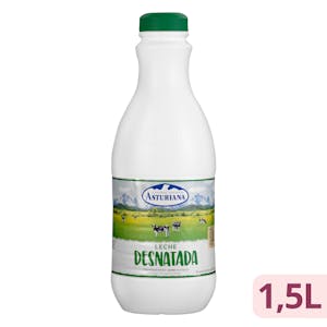 Leche desnatada Asturiana