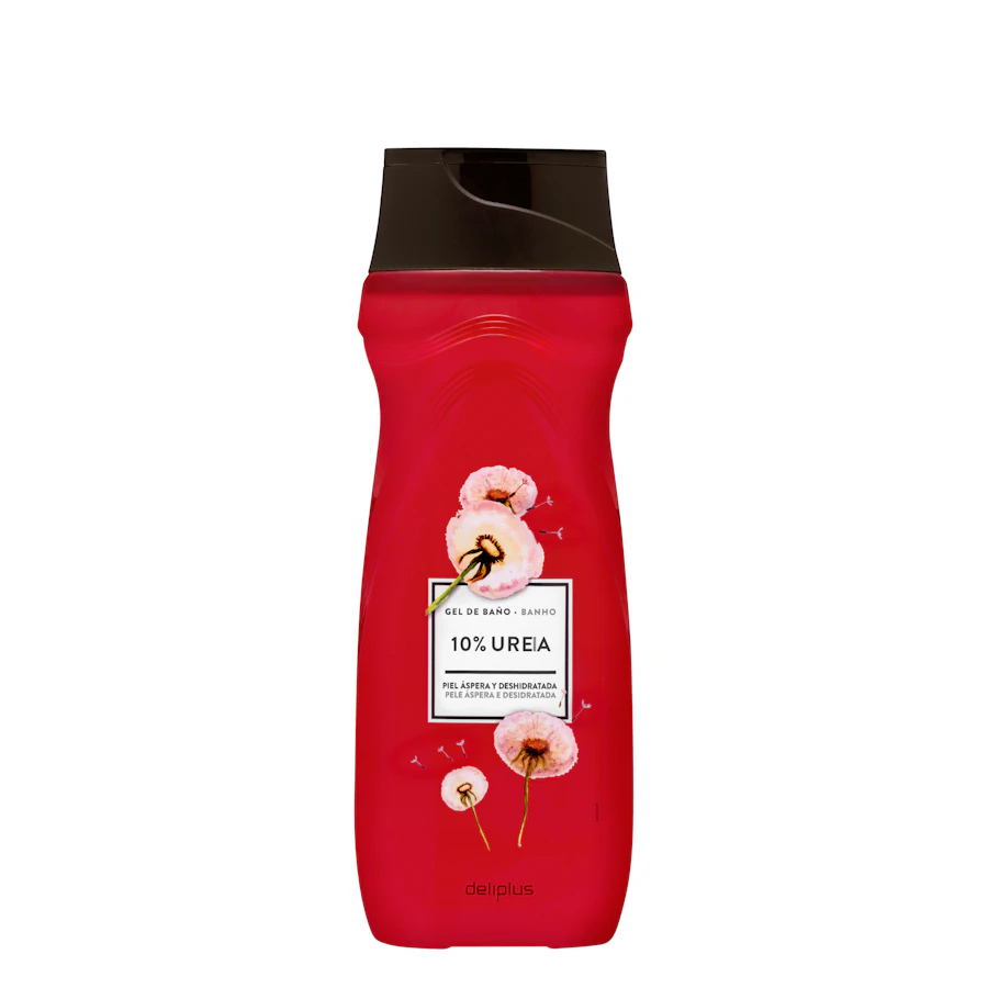 Gel de baño 10% urea Deliplus piel áspera y deshidratada – Mercadona – صورة المنتج