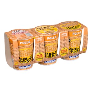 Fideos orientales Yatekomo sabor pollo Gallina Blanca