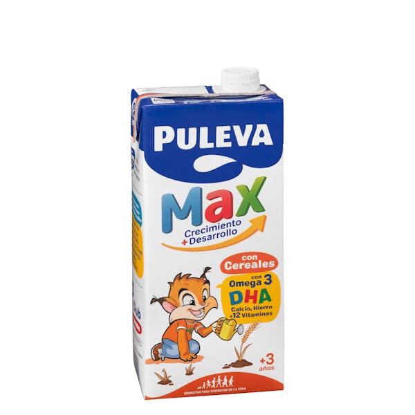 Bebida láctea con cereales crecimiento y desarrollo Puleva Max