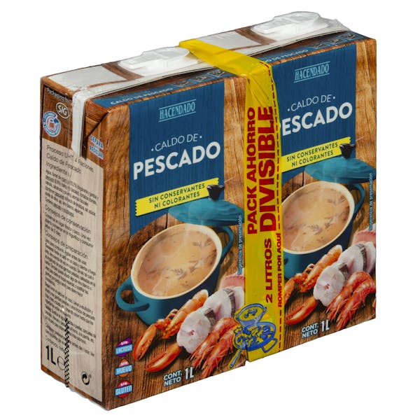 Caldo de pescado Hacendado Mercadona compra online Caldo de pescado Hacendado Mercadona compra online