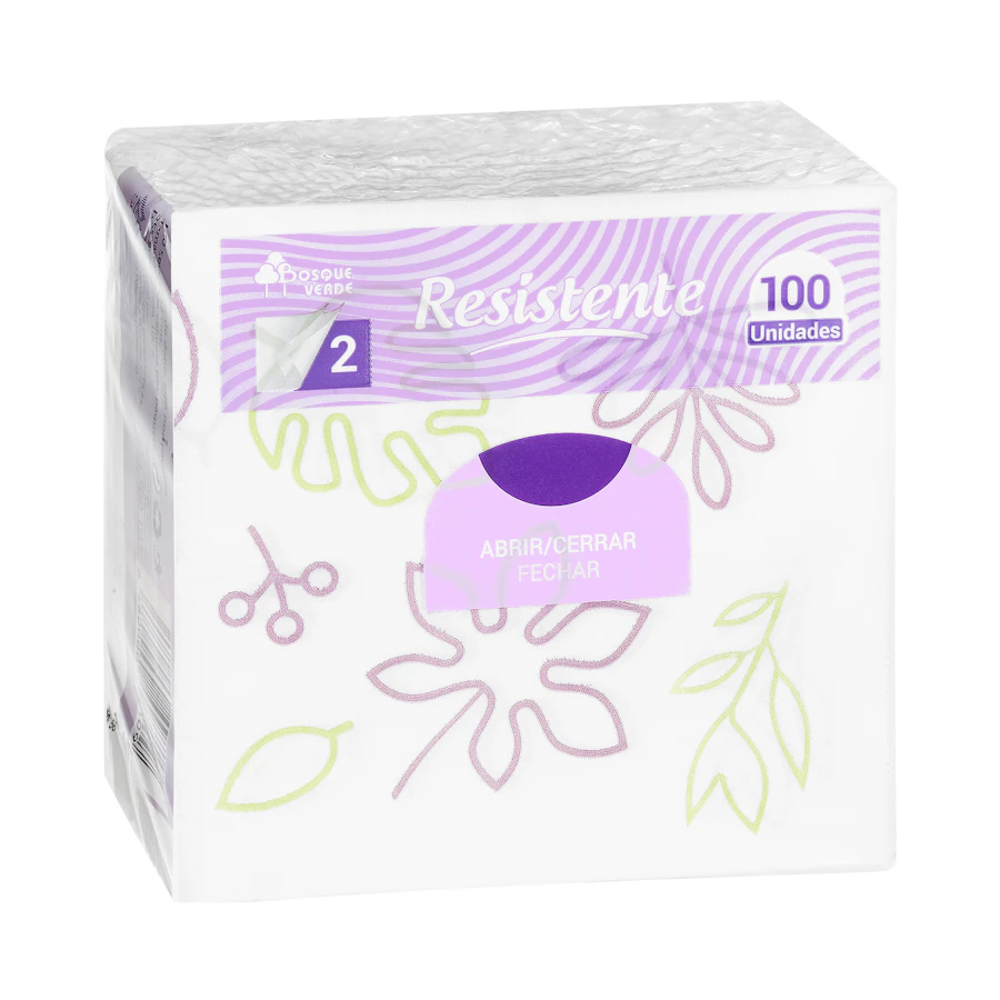 Servilleta papel decorada Resistente Bosque Verde – Mercadona – صورة المنتج