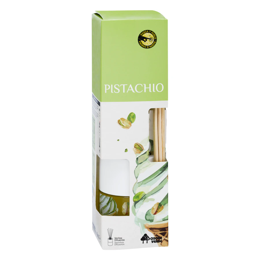 Ambientador varitas Pistacho Bosque Verde – Mercadona – صورة المنتج