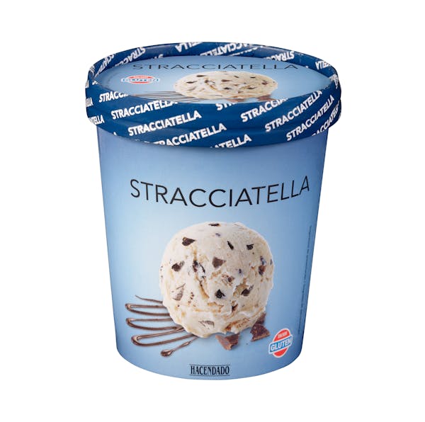 Helado stracciatella Hacendado