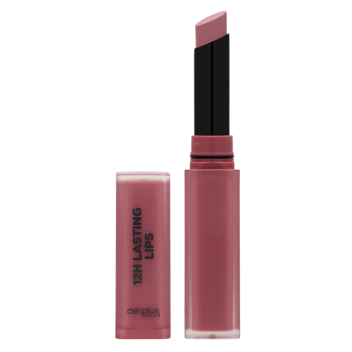 Pintalabios mate 12h Lasting Lips Deliplus 06 malva – Mercadona – صورة إعلانية للمنتج