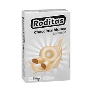 Galletas Roditas bañadas con chocolate blanco Hacendado