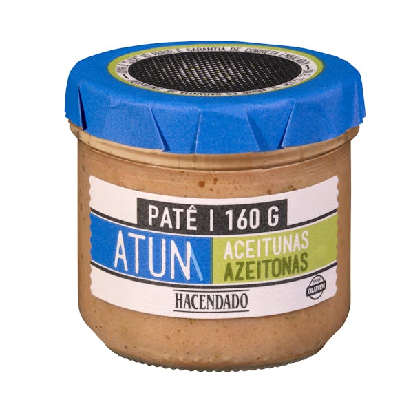 Paté de atún con aceitunas Hacendado