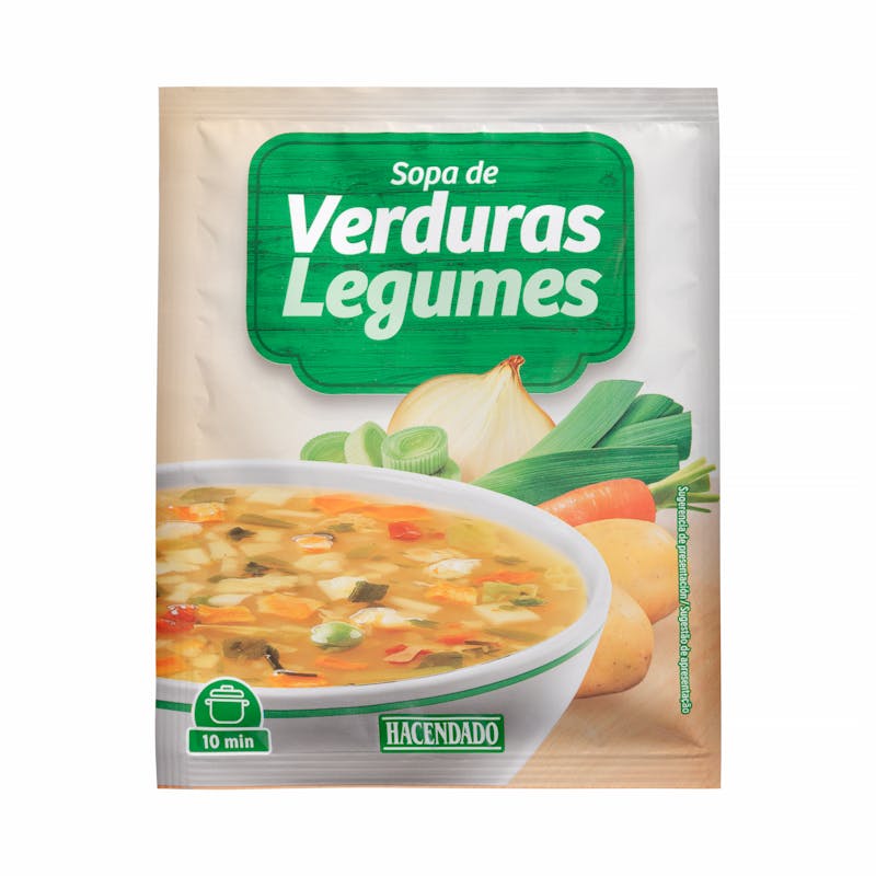 Sopa de verduras Hacendado